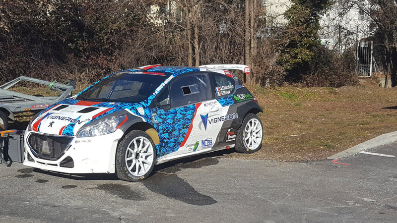 Peugeot 208 T16 - Quentin Giordano - Rallye Monte-Carlo 2017