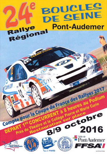 Rallye des Boucles de Seine 2016