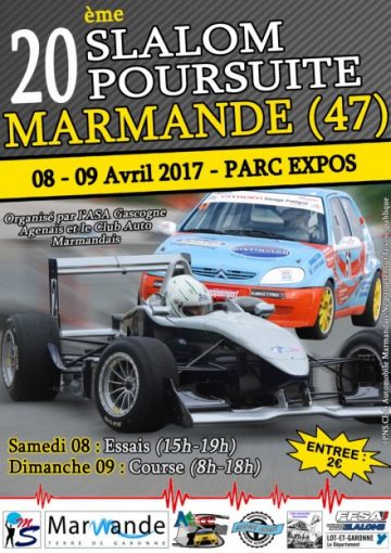 Affiche Slalom de Marmande 2017