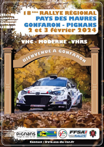 Rallye Pays des Maures – Gonfaron Pignans