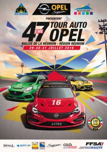 Affiche Tour Auto - Rallye de la Réunion 2016