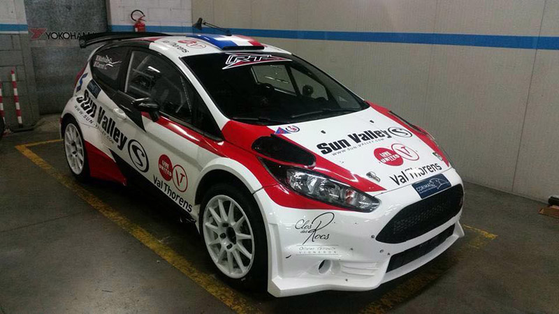 Ford Fiesta R5 - Claude Carret - Rallye Monte-Carlo 2017