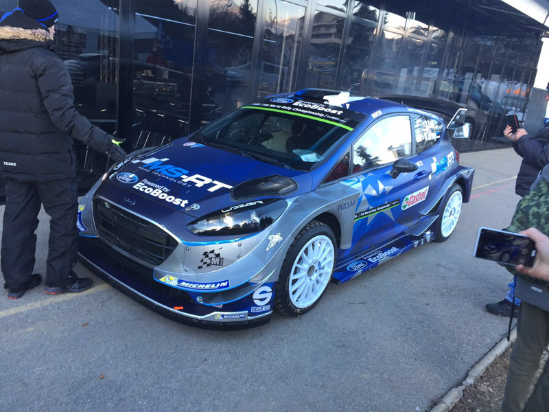 Ford Fiesta WRC - Ott Tänak - Rallye Monte-Carlo 2017