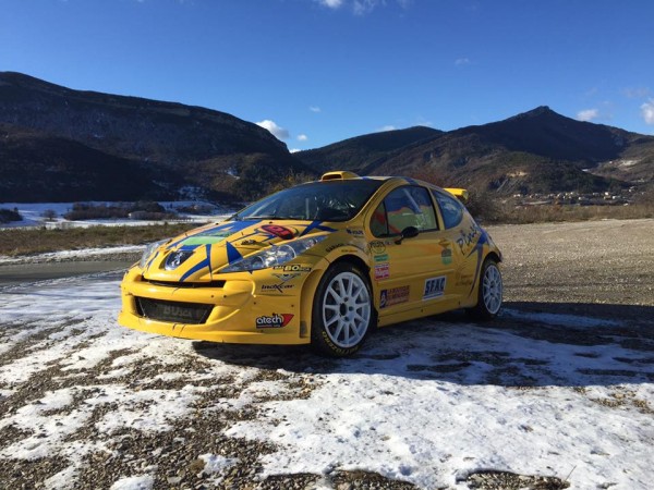 Peugeot 207 S2000 - Damien Oberti - Rallye Monte-Carlo 2016