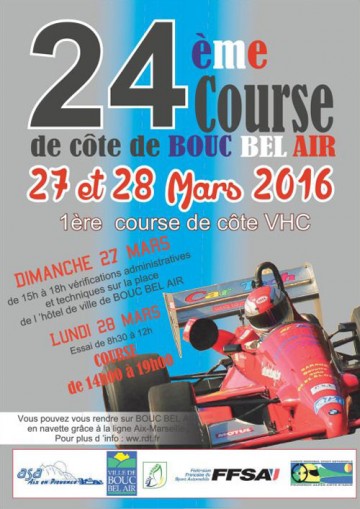 Course de Côte de Bouc-Bel-Air 2016