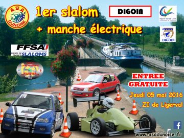 Affiche Slalom de Digoin 2016