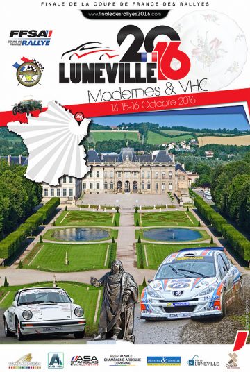 Affiche Finale Coupe de France des Rallyes 2016