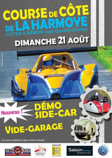 Affiche Course de Côte de La Harmoye 2016