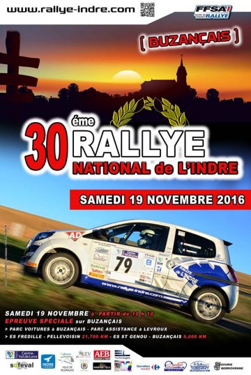 Rallye de l'Indre 2016