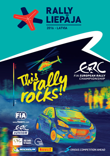 Affiche Rallye Liepāja 2016