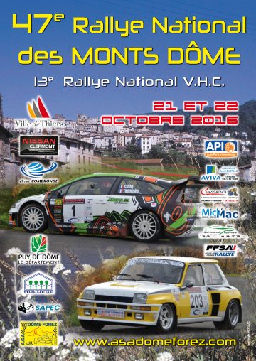 Rallye des Monts Dôme 2016