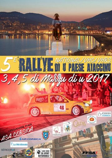 Affiche Rallye du Pays Ajaccien 2017