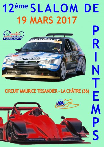 Affiche Slalom de Printemps du Boischaut 2017