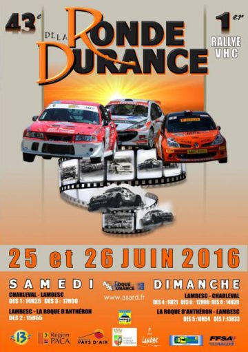 Affiche Ronde de la Durance 2016