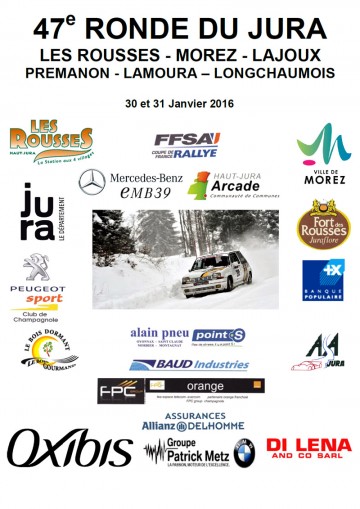 Affiche Ronde du Jura 2016