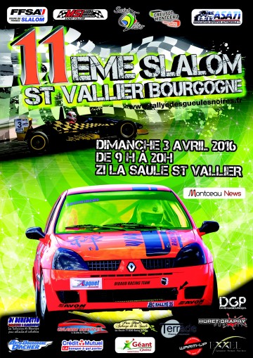 Affiche Slalom de Saint-Vallier 2016