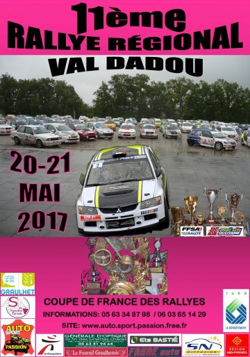 Rallye du Val Dadou 2017