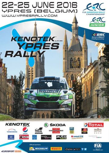 Affiche Rallye d'Ypres 2016