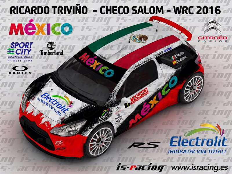 Citroën DS3 R5 - Ricardo Triviño - Rallye Monte-Carlo 2016