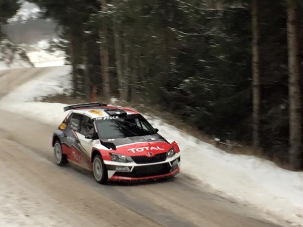 Škoda Fabia R5 - Hubert Ptaszek - Rallye Monte-Carlo 2016