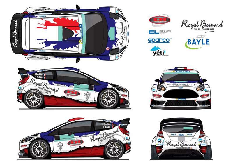 Ford Fiesta WRC - Bryan Bouffier - Rallye Monte-Carlo 2016